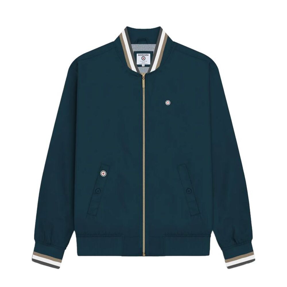 Lambretta Mens Monkey Triple Tipped Jacket / Dark Navy